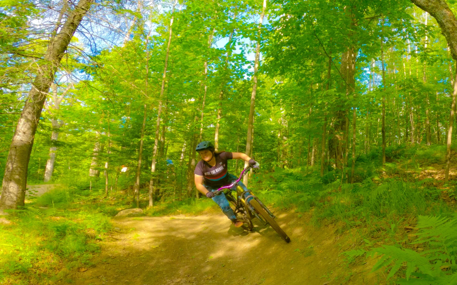Tioga Recreation Area Mountain Biking with Ambassador Delle