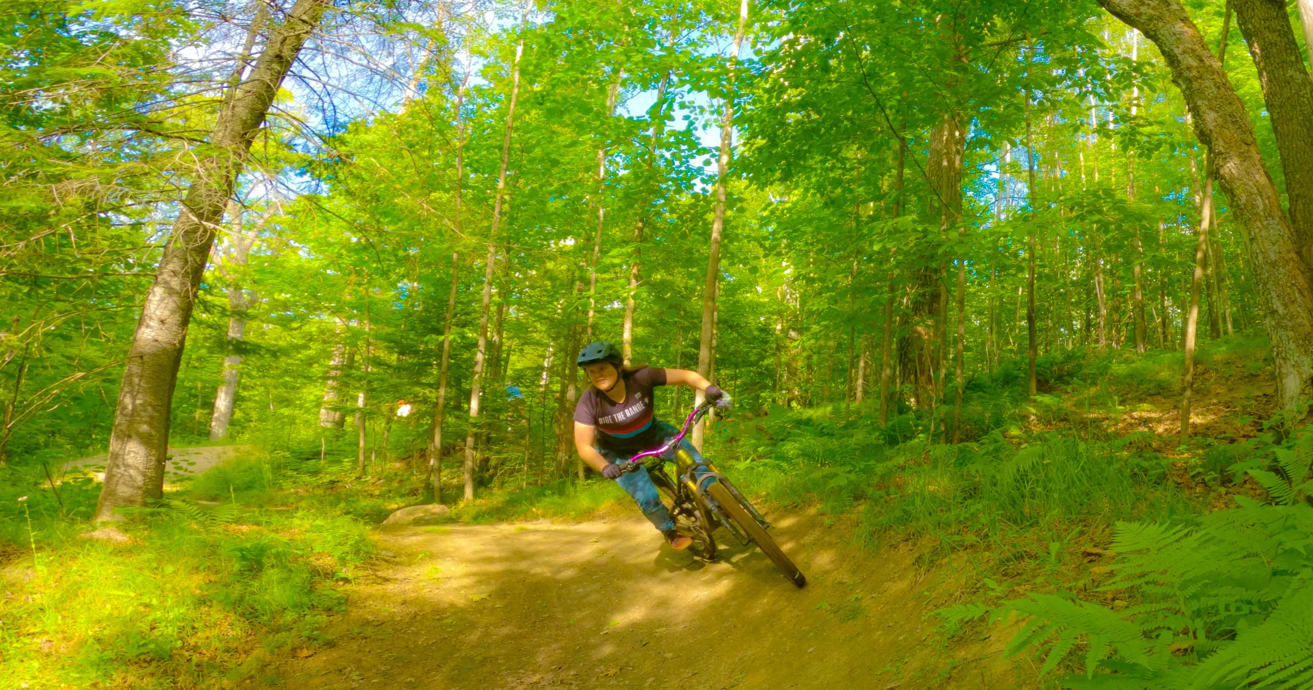 Tioga Recreation Area Mountain Biking with Ambassador Delle