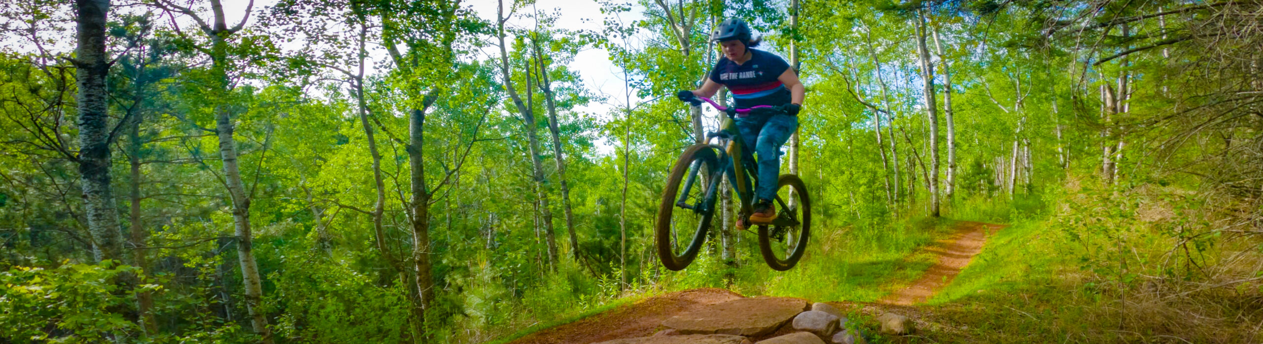 Tioga Recreation Area Mountain Biking with Ambassador Delle